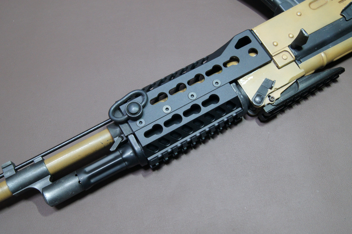 AKシリーズ用 6.5インチ Keymod ハンドガード for AK47 AK74